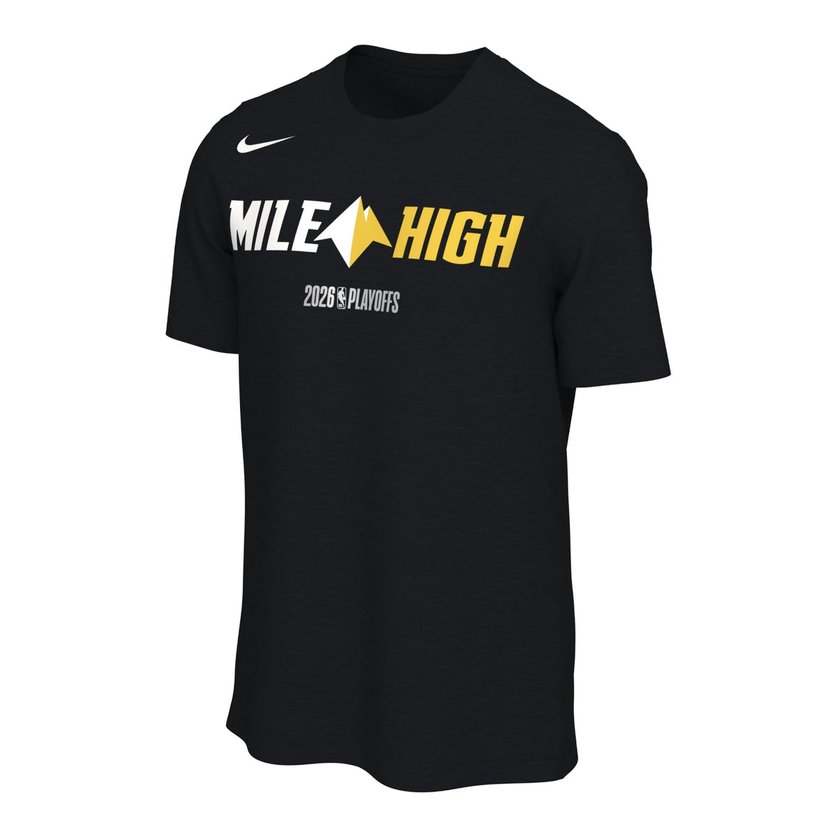 Denver Nuggets 2026 NBA Playoffs Nike Mantra T-Shirt product image 1, provided for visual reference and product detail review