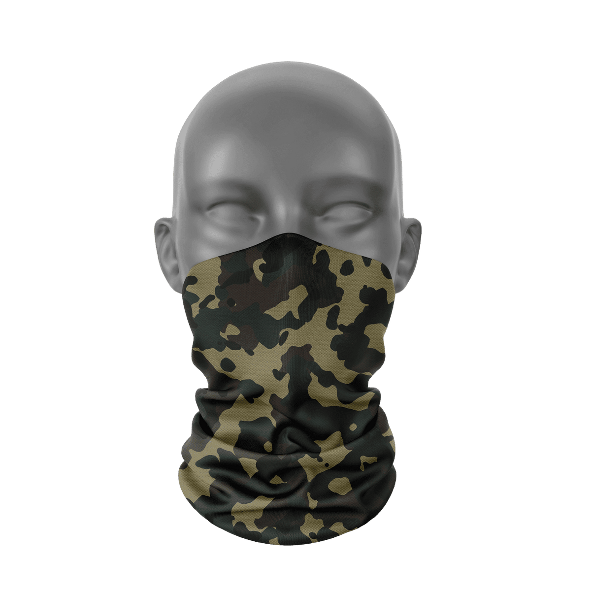 Military Camo Gaiter product image 1, provided for visual reference and product detail review