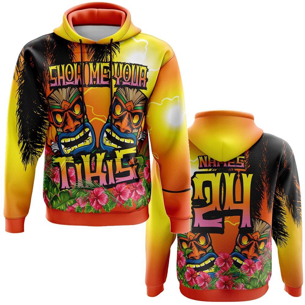 Show Me Your Tikis - Hoodie - Customized Buy-In product image 1, provided for visual reference and product detail review