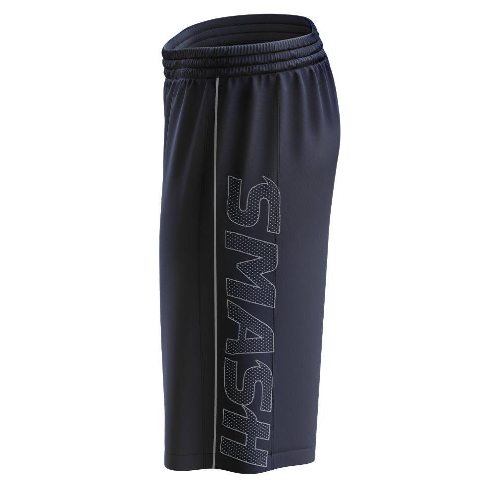 SIS Microfiber Shorts (Navy) product image 2, provided for visual reference and product detail review