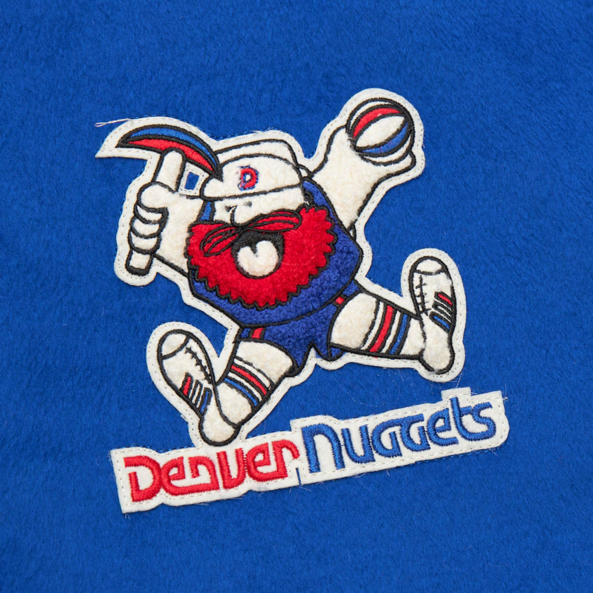 Nuggets Team History Varsity Jacket product image 3, provided for visual reference and product detail review