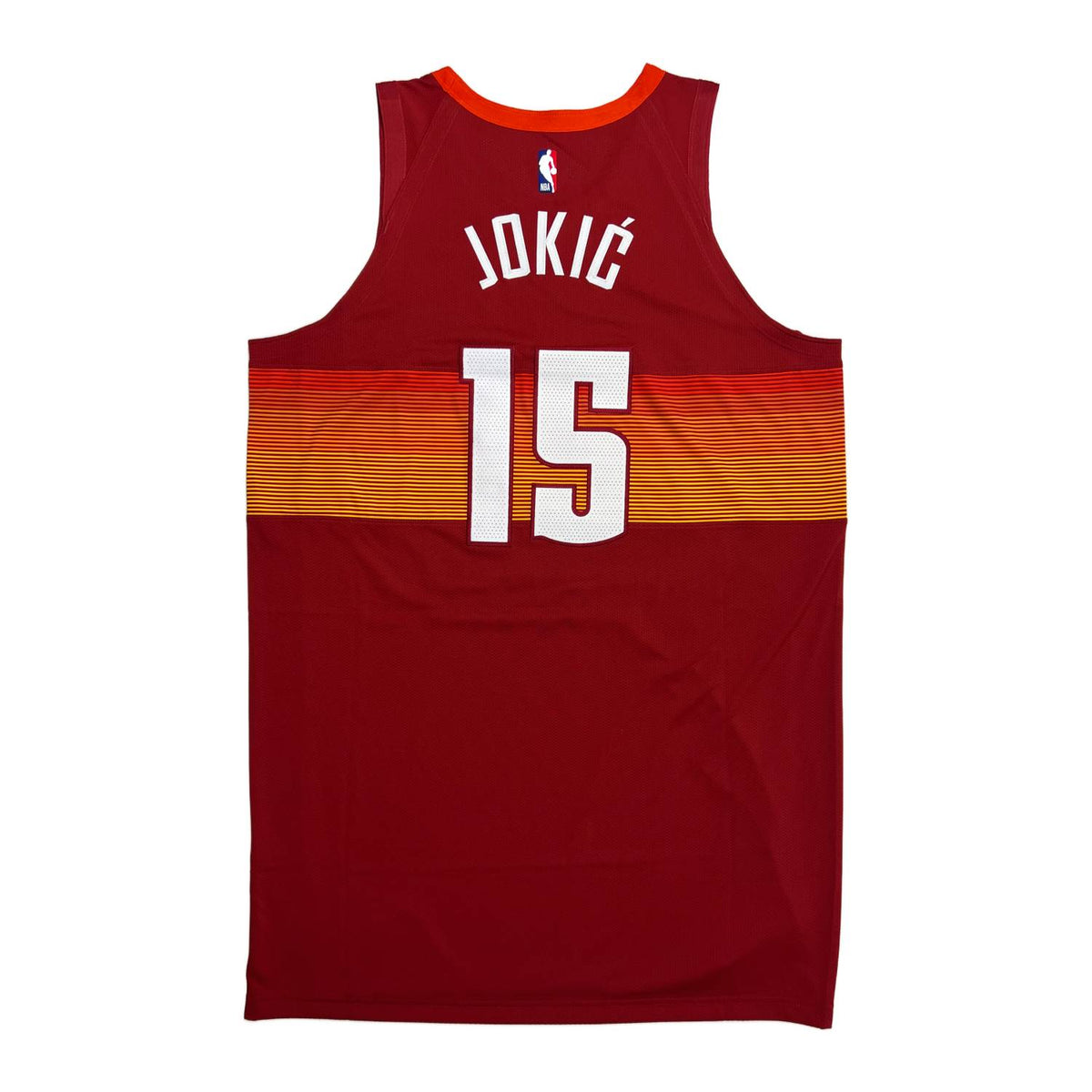2020-21 Denver Nuggets City Edition Team Issued #15 Nikola Jokić Authentic Jersey product image 1, provided for visual