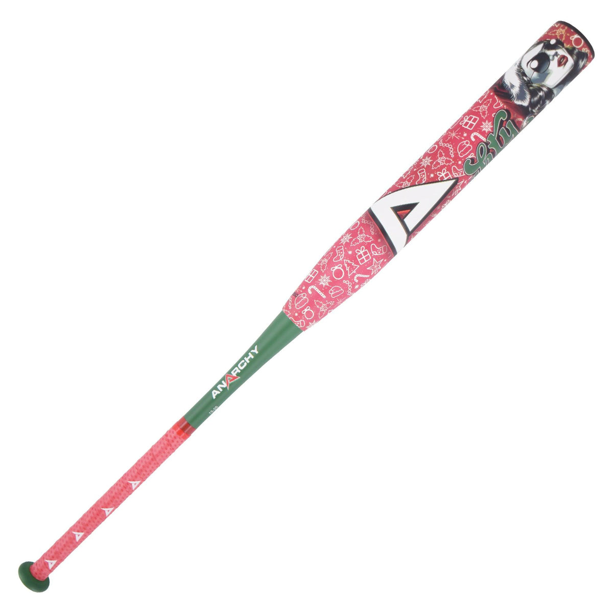 2024 Anarchy Naughty or Nice End Load USA/ASA Slowpitch Softball Bat ASPXMAS24A product image 2, provided for visual