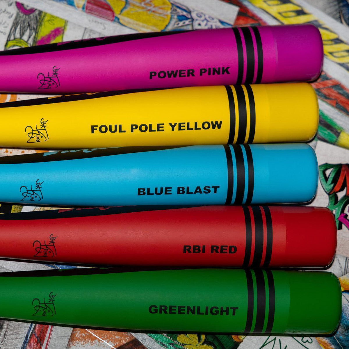 Victus Vibe Crayon -8 USSSA Baseball Bat - VSBVIB8C product image 3, provided for visual reference and product detail review