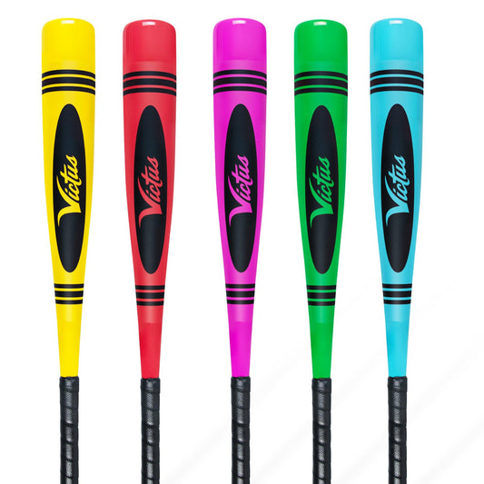 Victus Vibe Crayon -10 USSSA Junior Big Barrel Baseball Bat - VJBBVIBC product image 1, provided for visual reference and