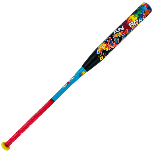 2025 Anarchy Autism Awareness Balanced USSSA Slowpitch Softball Bat ASPAUTB25U product image 1, provided for visual