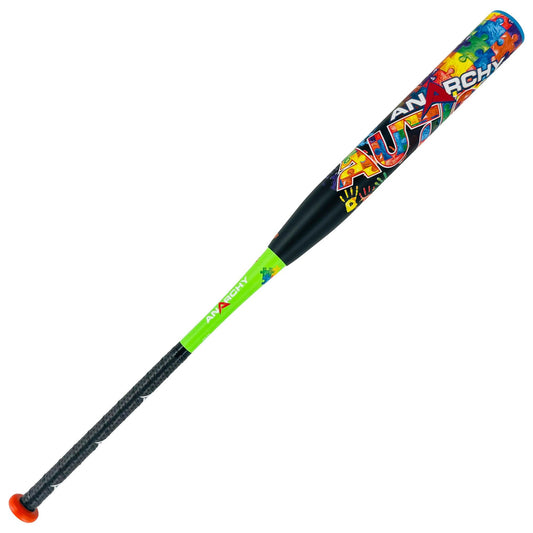 2025 Anarchy Autism Awareness End Load SSUSA Senior Slowpitch Softball Bat ASPRAD25S product image 1, provided for visual