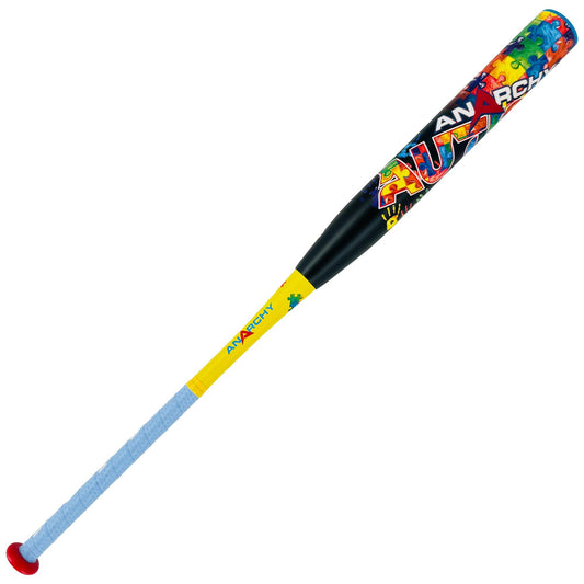2025 Anarchy Autism Awareness End Load USA/ASA Slowpitch Softball Bat ASPAUT25A product image 1, provided for visual