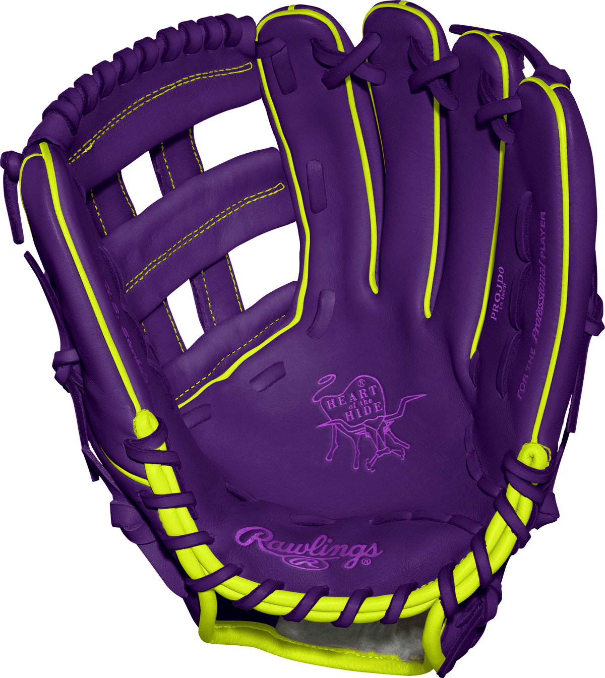 2025 Rawlings Heart of The Hide 13" Slowpitch Softball Fielding Glove - HOH-R25 product image 2, provided for visual