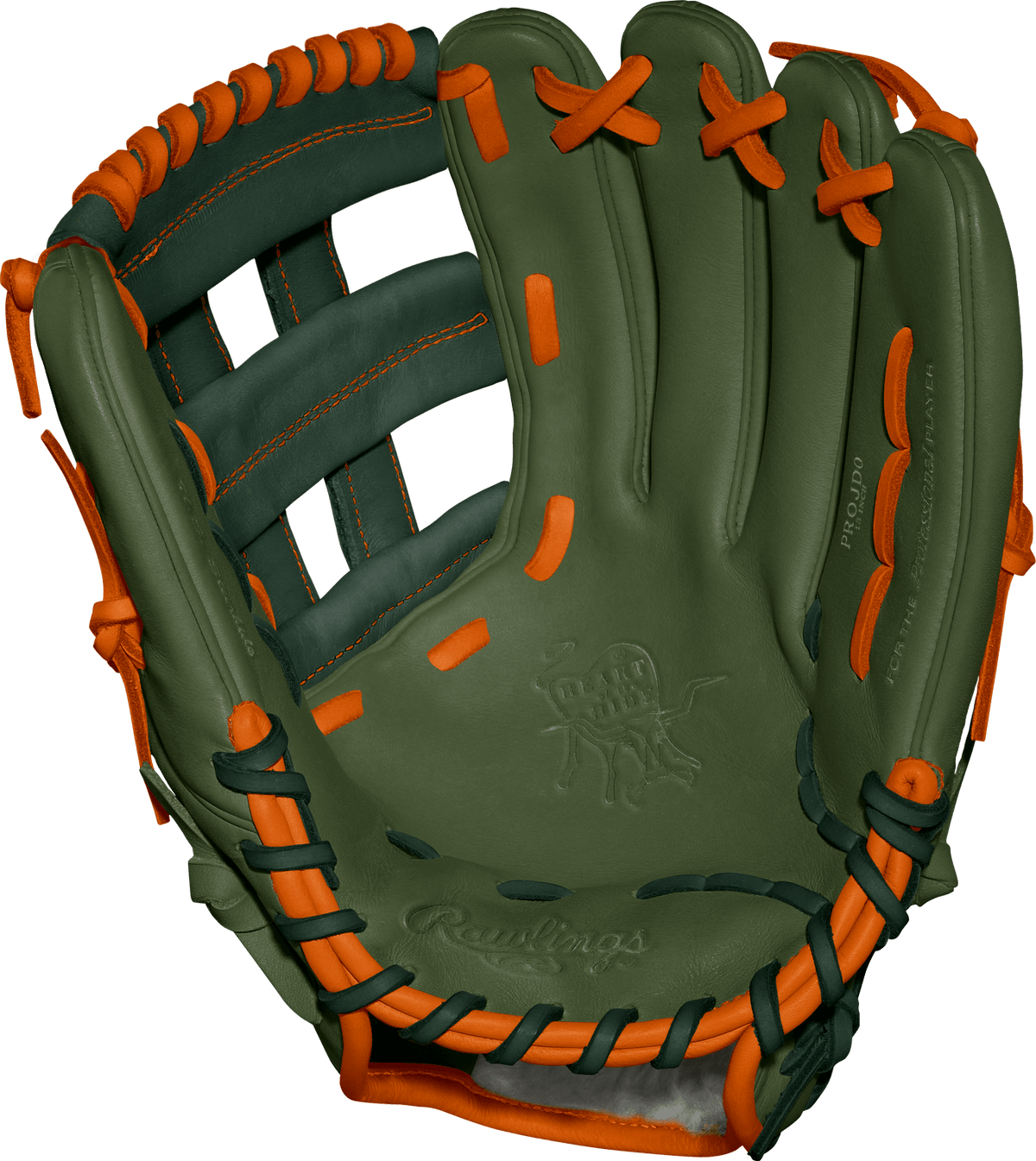 2025 Rawlings Heart of The Hide 13" Slowpitch Softball Fielding Glove - HOH-R30 product image 2, provided for visual