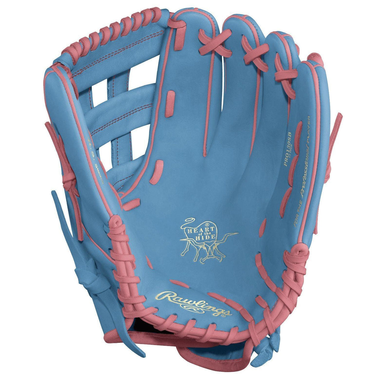 2025 Rawlings Heart of The Hide 13" Slowpitch Softball Fielding Glove - PRO130SB-6CB product image 2, provided for visual