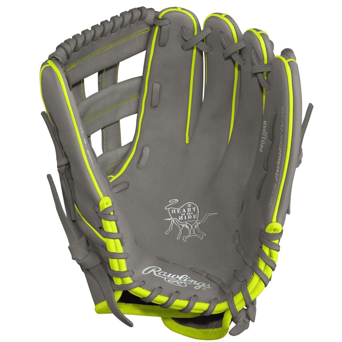 2025 Rawlings Heart of The Hide 13" Slowpitch Softball Fielding Glove - PRO130SB-6GO product image 2, provided for visual