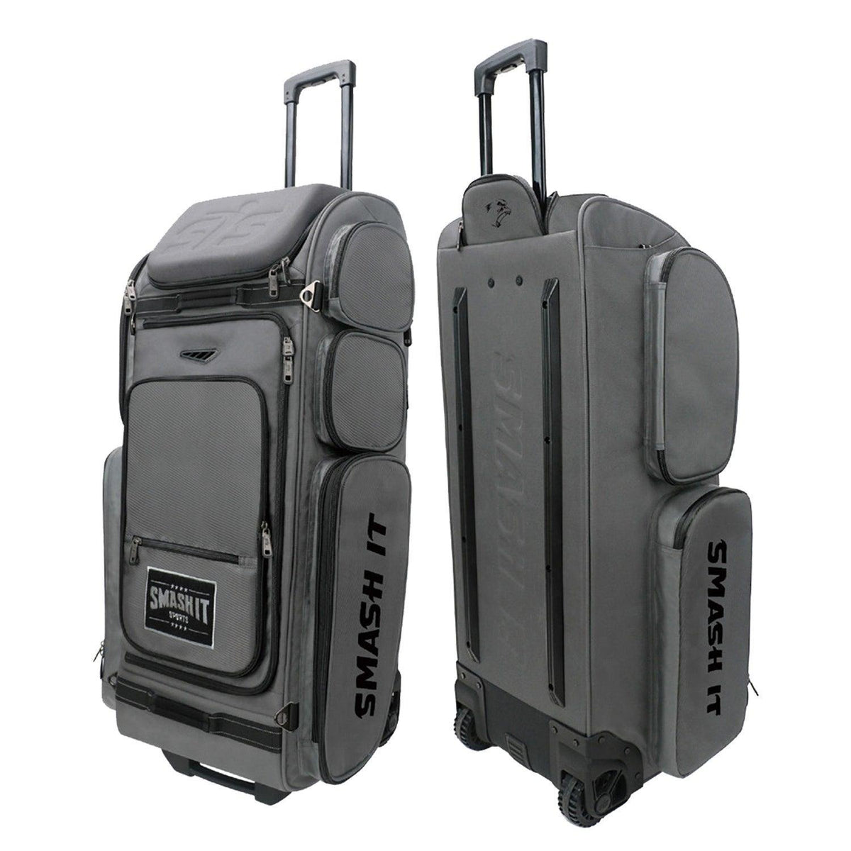 Smash Ops Guerrilla V4 Roller Bag - Charcoal/Black product image 2, provided for visual reference and product detail review