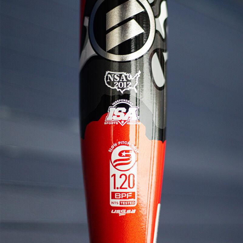 2025 Worth Bedlam - Phil Matte XL USSSA Slowpitch Softball Bat WSU5PMBL product image 9, provided for visual reference and