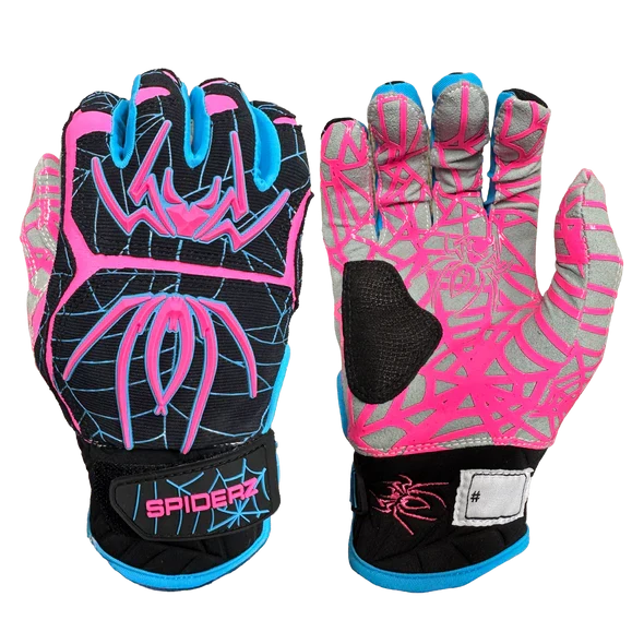 Spiderz HYBRID Batting Gloves - Black Vice 2 product image 1, provided for visual reference and product detail review