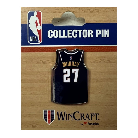 #27 Jamal Murray Denver Nuggets Icon Jersey Lapel Pin product image 1, provided for visual reference and product detail