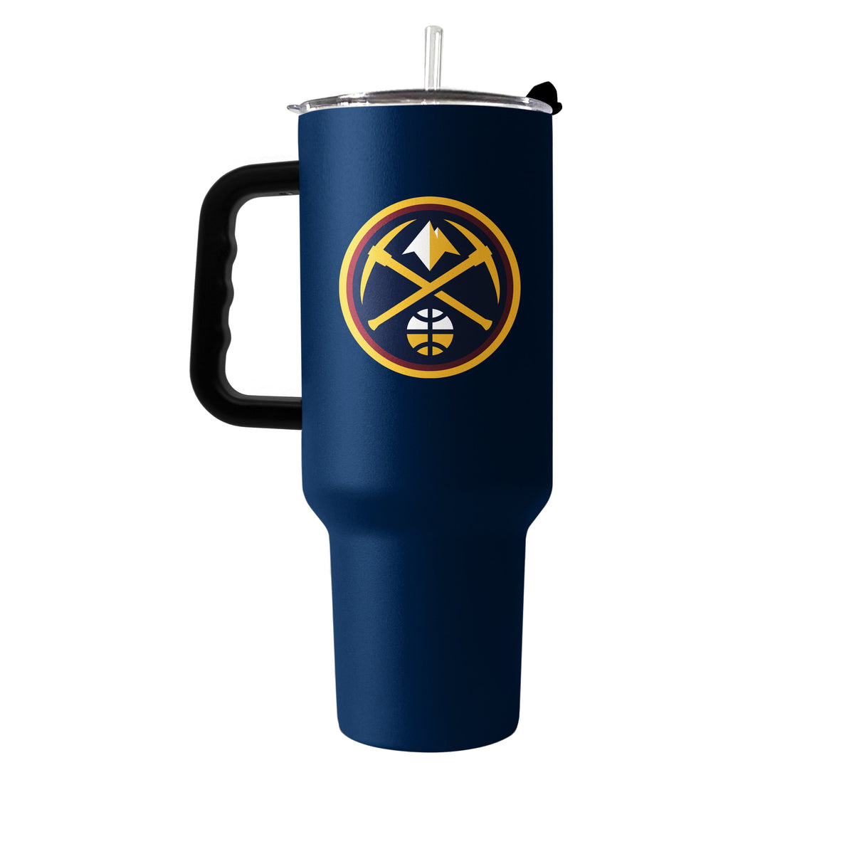 Denver Nuggets 40oz Powder Coat Tumbler product image 1, provided for visual reference and product detail review