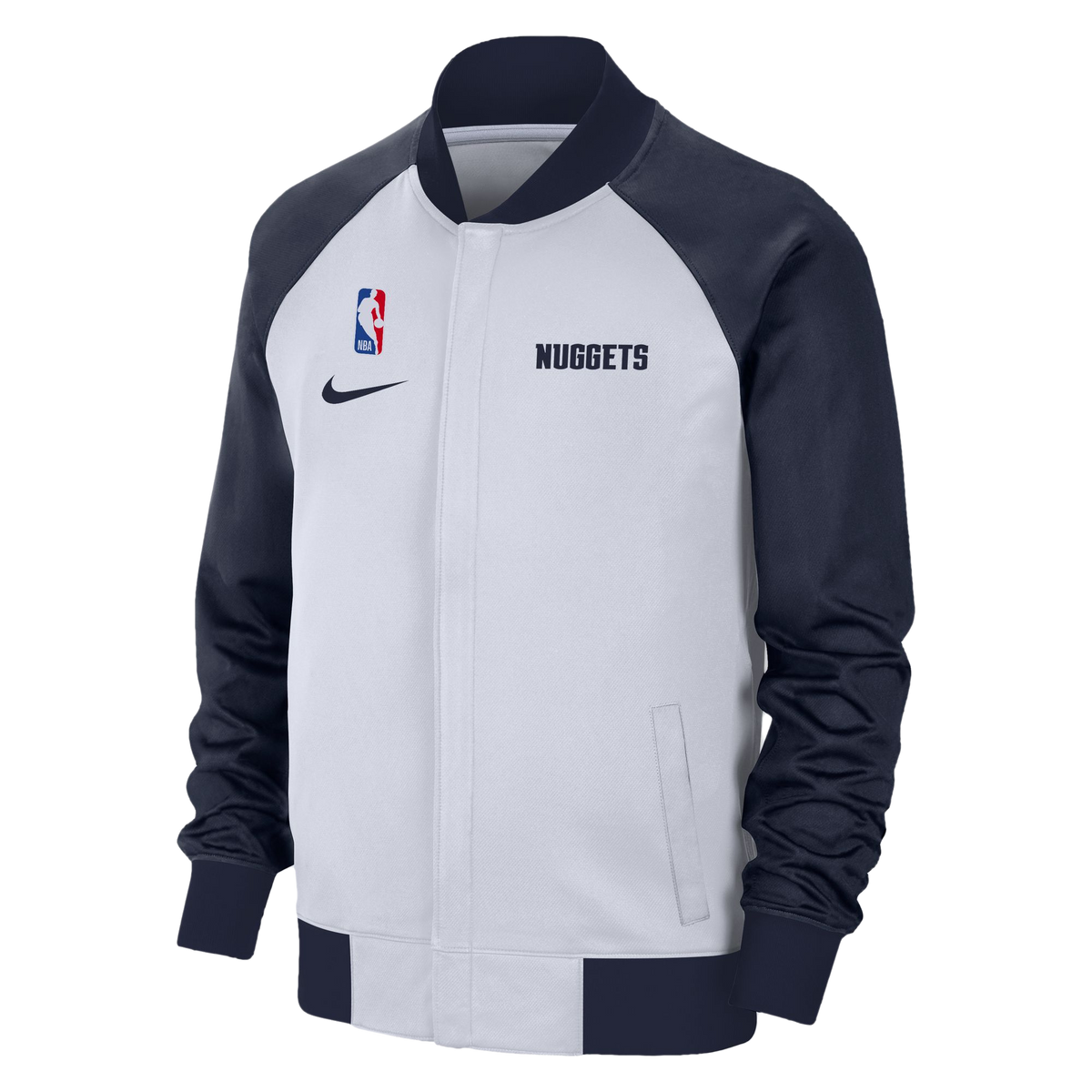 Denver Nuggets City Edition Full Zip Showtime Jacket product image 2, provided for visual reference and product detail review