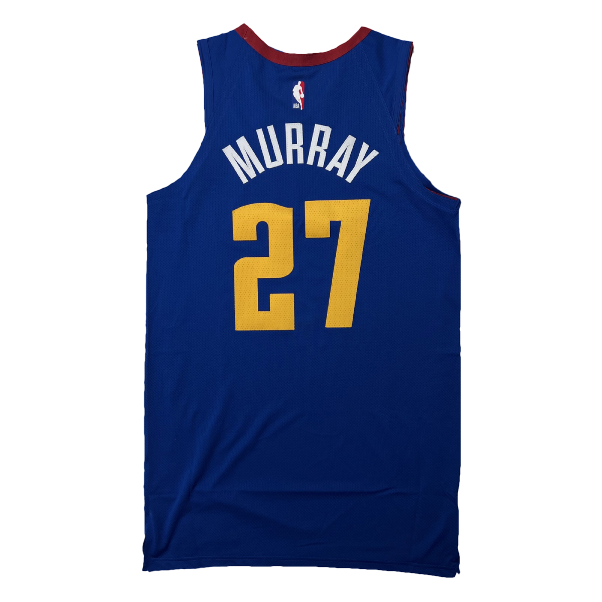 2021 Denver Nuggets Statement Team Issued #27 Jamal Murray Authentic Jersey product image 1, provided for visual reference