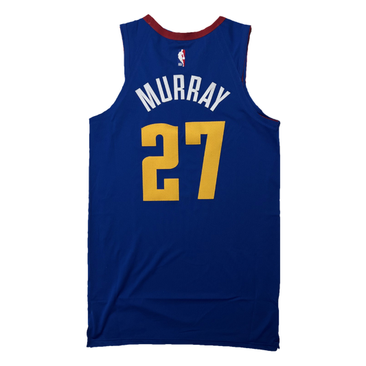 2021 Denver Nuggets Statement Team Issued #27 Jamal Murray Authentic Jersey product image 1, provided for visual reference