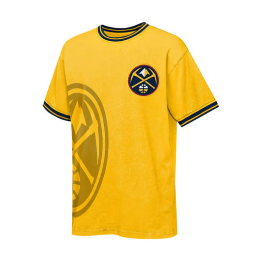 Youth Denver Nuggets Ball Screen T-Shirt product image 1, provided for visual reference and product detail review