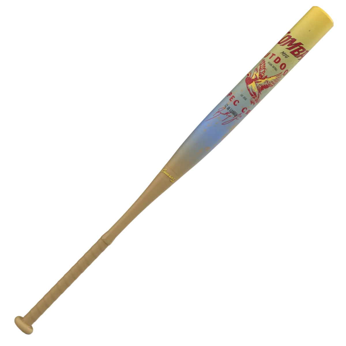 2026 Combat MFG CR-1 Outdoor "Big Barrels" Bradley Jones 12" 2-Piece USSSA Slowpitch Softball Bat - CSU6JOUTL product image