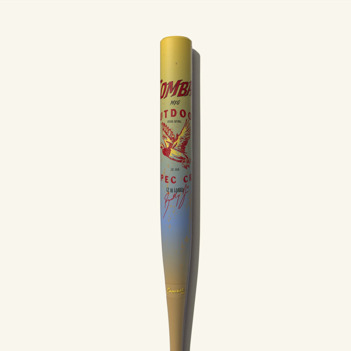 2026 Combat MFG CR-1 Outdoor "Big Barrels" Bradley Jones 12" 2-Piece USSSA Slowpitch Softball Bat - CSU6JOUTL product image