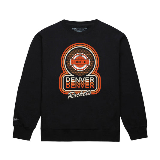 Denver Nuggets Mitchell & Ness Hardwood Classic ABA Crewneck product image 1, provided for visual reference and product