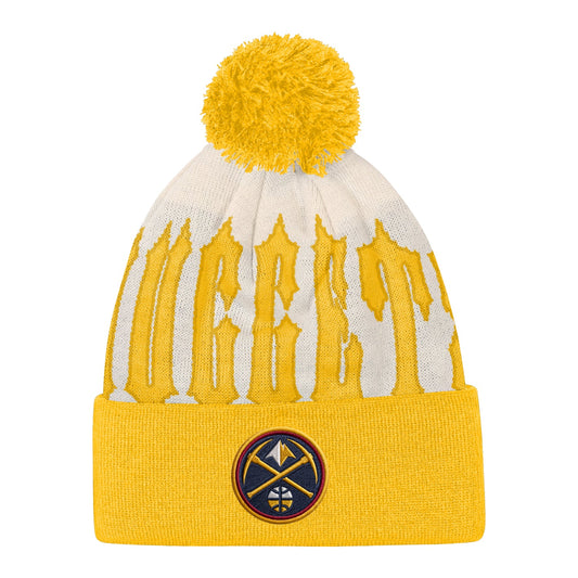 Youth Denver Nuggets Rim Rocker Knit product image 1, provided for visual reference and product detail review