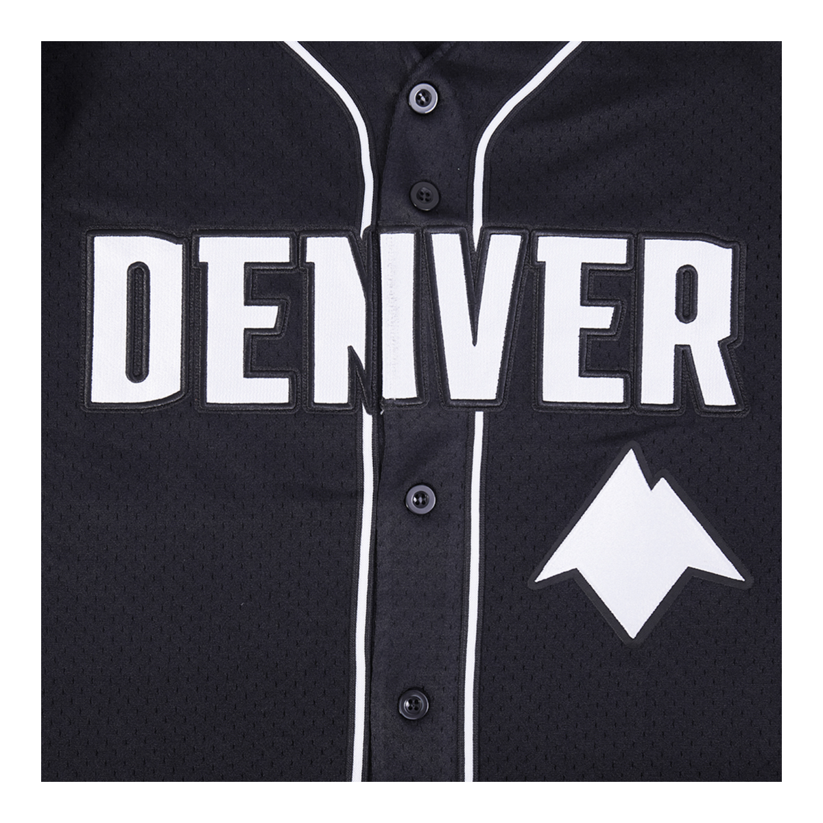 Denver Nuggets Pro Standard City Edition Baseball Jersey product image 5, provided for visual reference and product detail