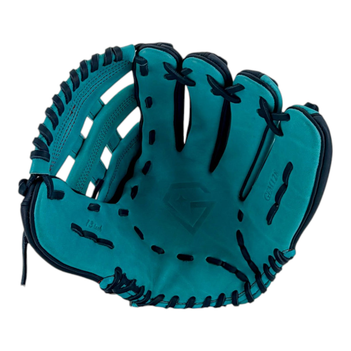 Gem Gloves Softball Fielding Glove - GEM128 Deep Tide product image 3, provided for visual reference and product detail