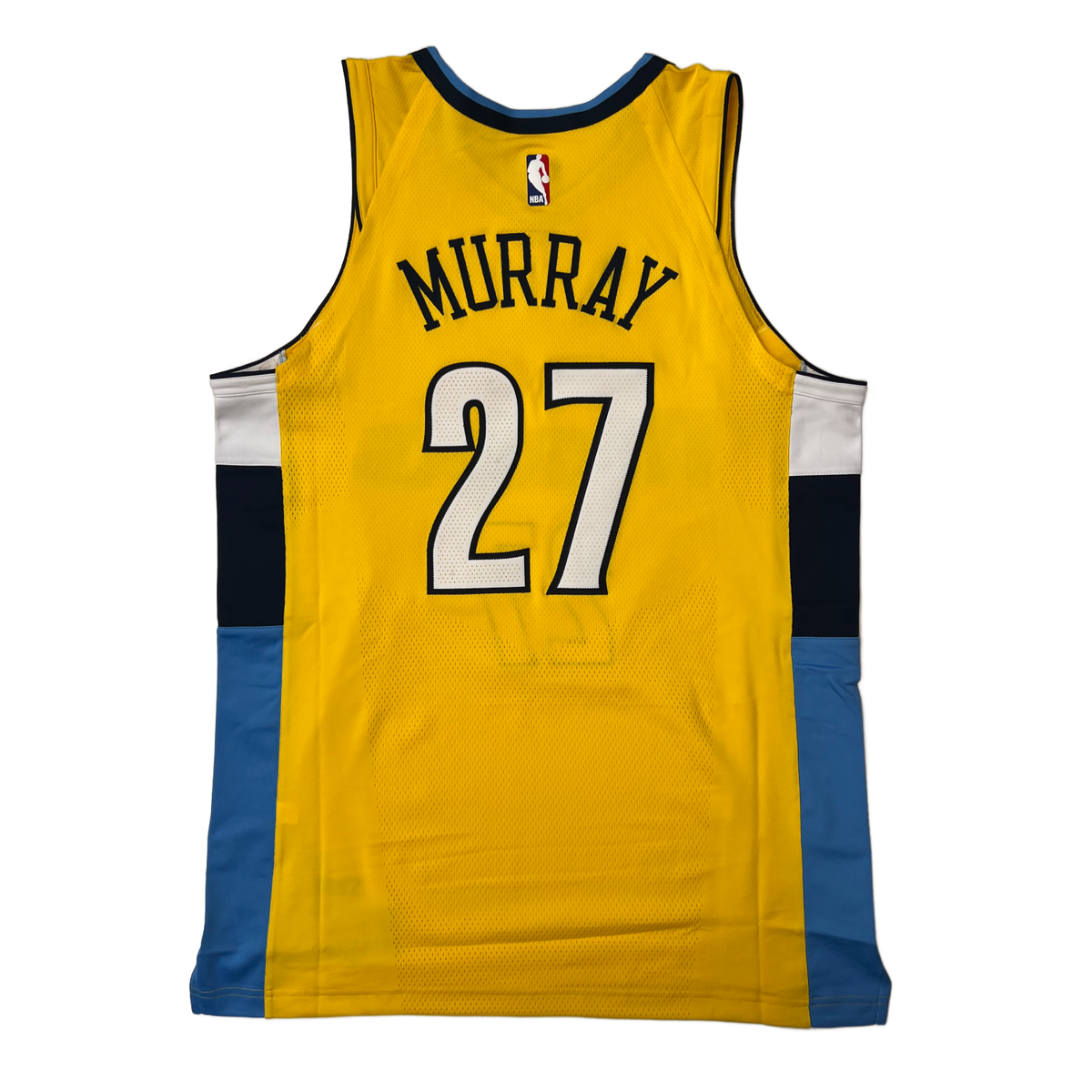 2017 Nuggets Statement Team Issued #27 Jamal Murray Authentic Jersey product image 1, provided for visual reference and