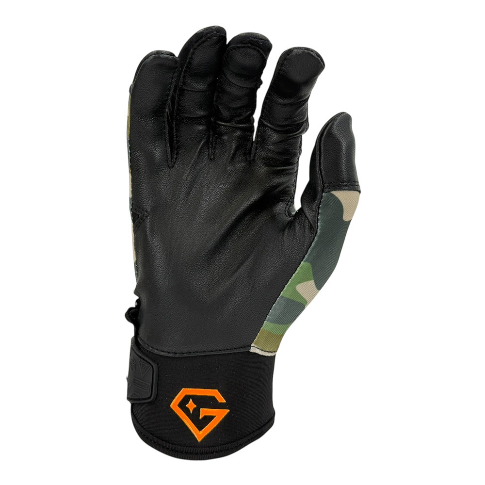 Gem Glove Opalite Batting Glove - Hunter product image 2, provided for visual reference and product detail review