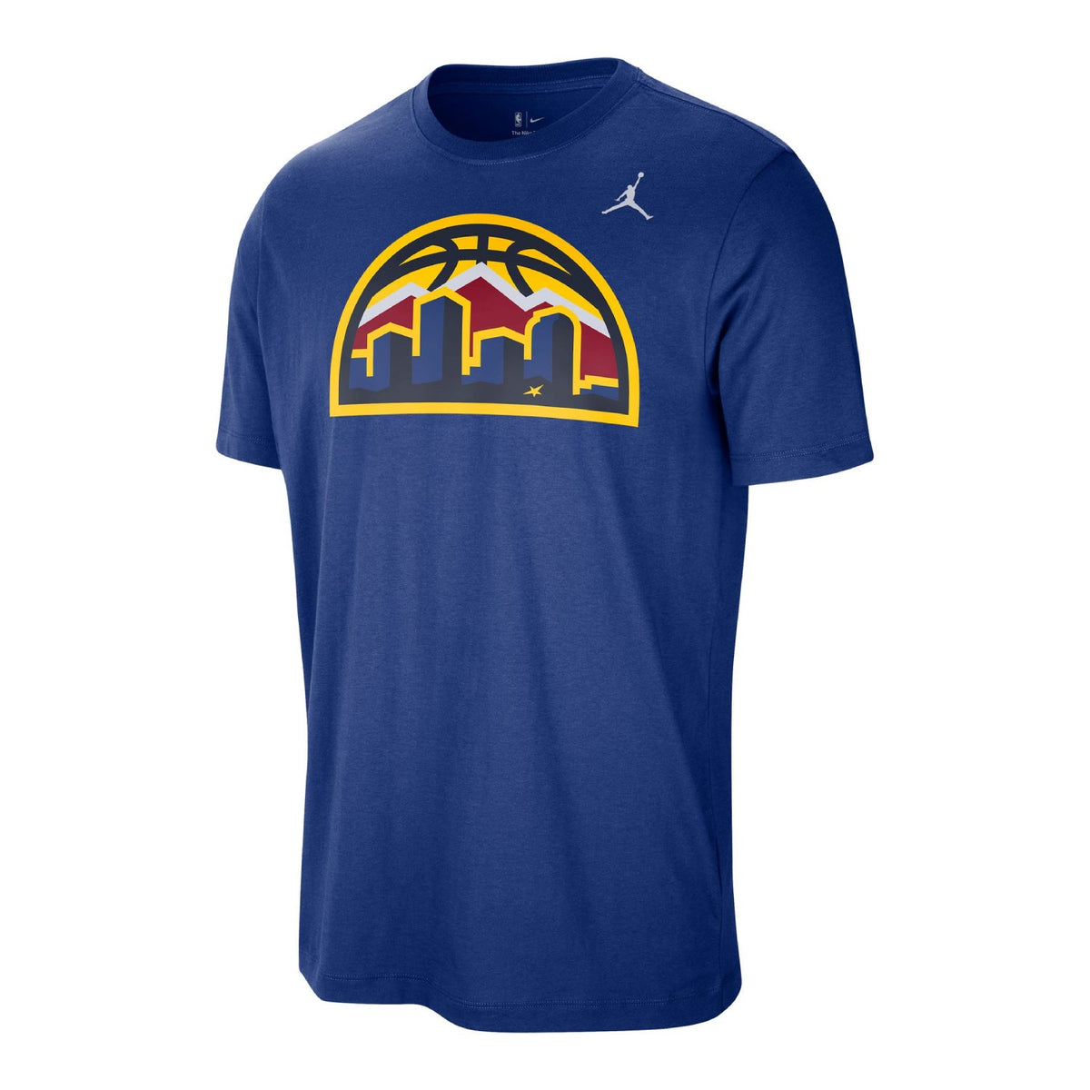 Denver Nuggets Jordan Statement T-Shirt product image 1, provided for visual reference and product detail review