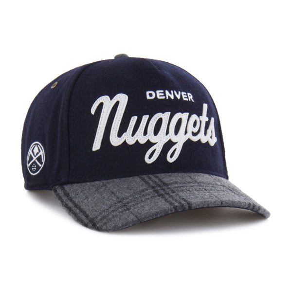 Denver Nuggets Windowpane Hitch Hat product image 2, provided for visual reference and product detail review