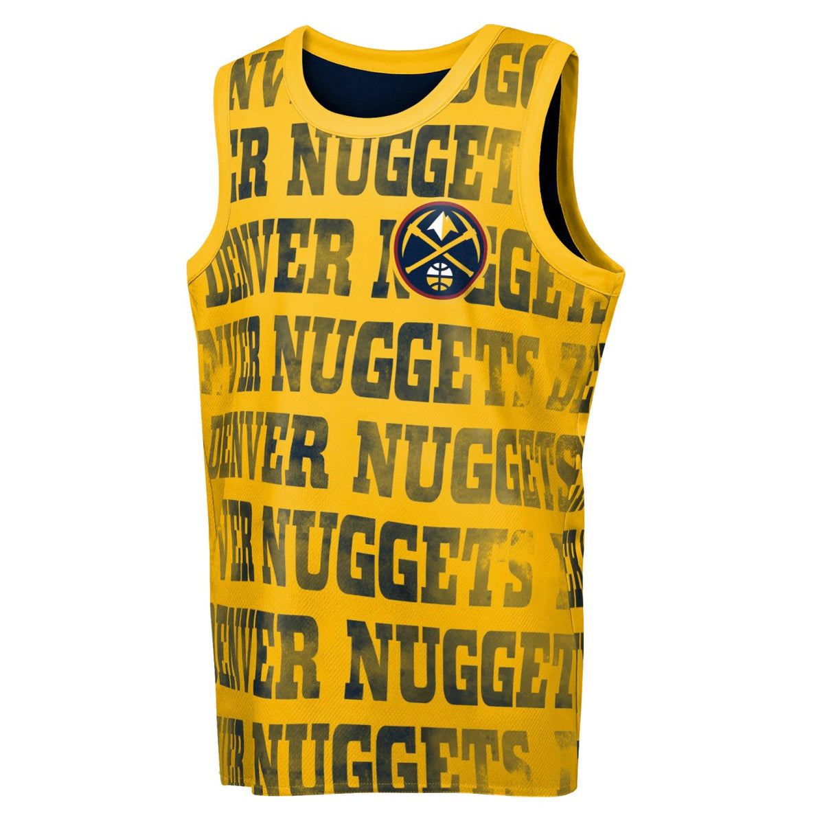 Youth Denver Nuggets Reversible Tank Top product image 2, provided for visual reference and product detail review