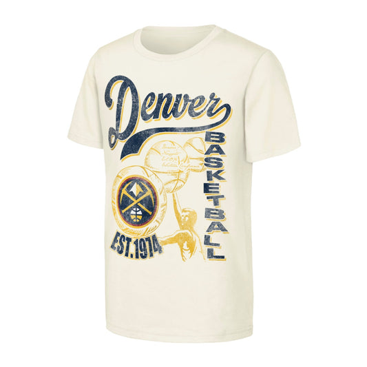 Youth Denver Nuggets Ticket Stub T-Shirt product image 1, provided for visual reference and product detail review
