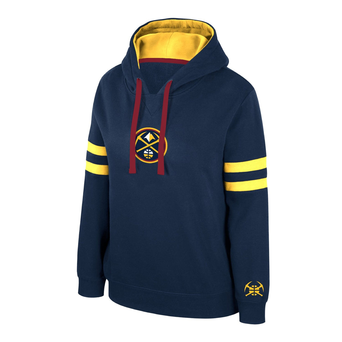 Denver Nuggets Road Game Pullover Hoody for Women product image 1, provided for visual reference and product detail review
