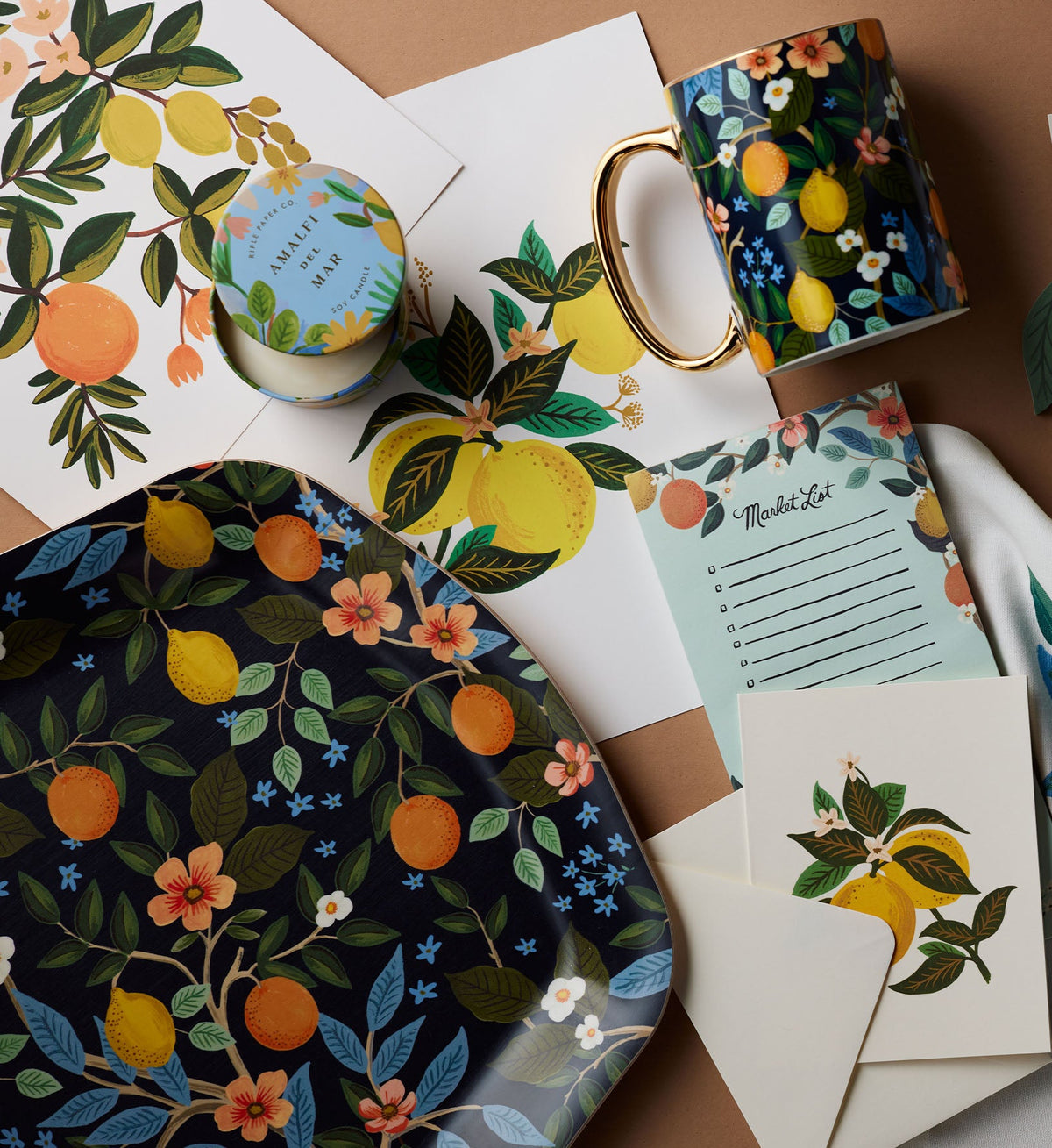 Citrus Grove Serving Tray