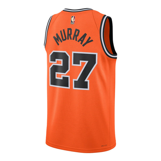 Youth Denver Nuggets #27 Jamal Murray Nike Hardwood Classic ABA Jersey product image 1, provided for visual reference and