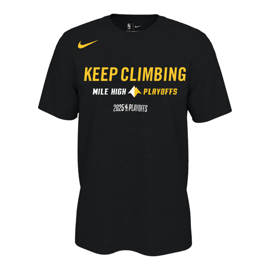 Denver Nuggets Mantra Playoffs T-Shirt product image 1, provided for visual reference and product detail review