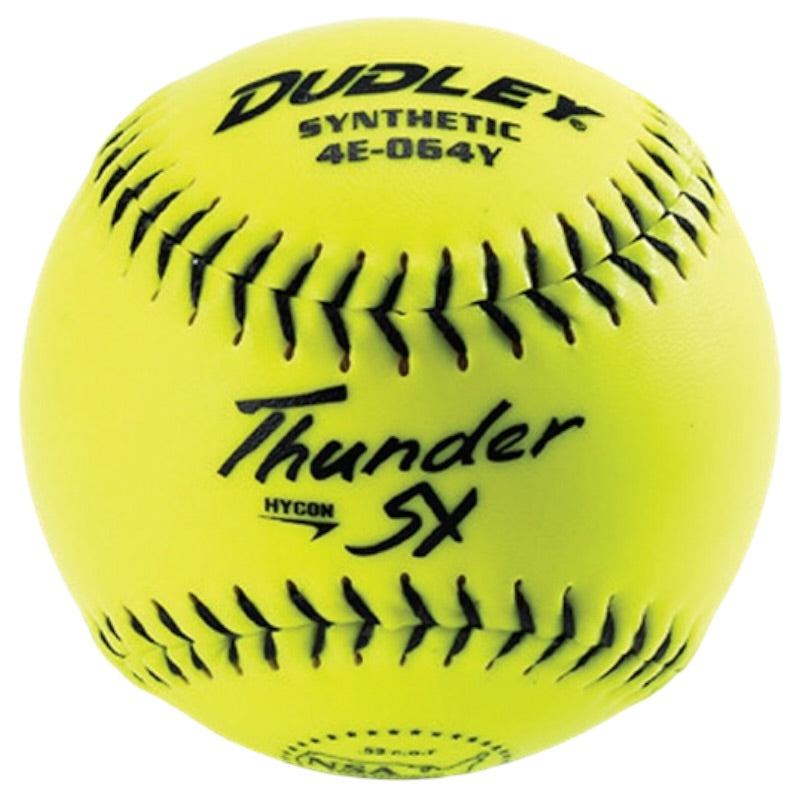 Dudley Thunder SY Hycon NSA 11" Slowpitch Softballs 4E064Y product image 1, provided for visual reference and product detail