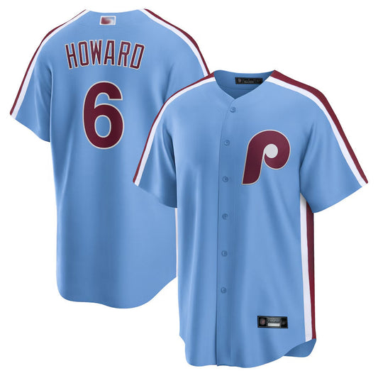 P.Phillies #6 Ryan Howard Player Light Blue Replica Home product image 1