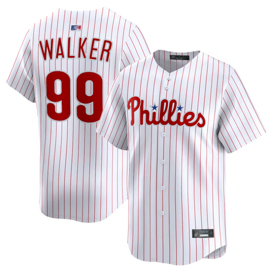 P.Phillies #99 Taijuan Walker Player White Limited Baseball product image 1