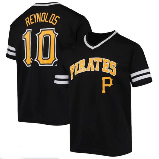 P.Pirates #10 Bryan Reynolds Player Black Logo Replica product image 1