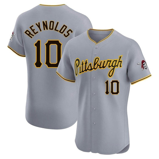 P.Pirates #10 Bryan Reynolds Player Gray Limited Elite product image 1