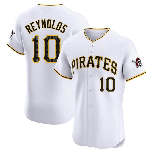 P.Pirates #10 Bryan Reynolds Player White Home Limited product image 1
