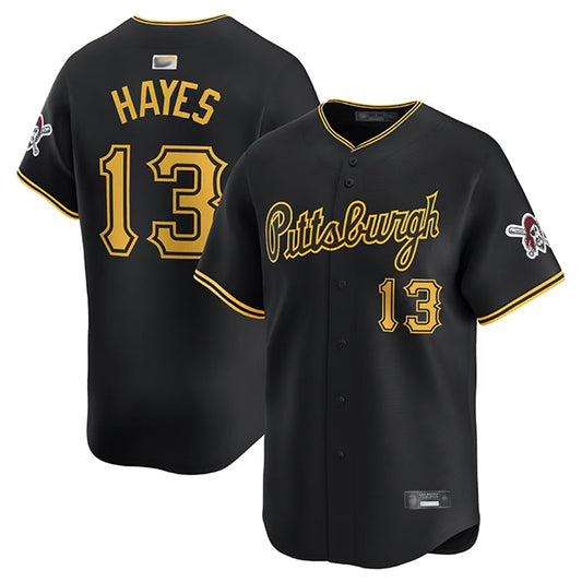 P.Pirates #13 Ke'Bryan Hayes Player Home Limited Black product image 1