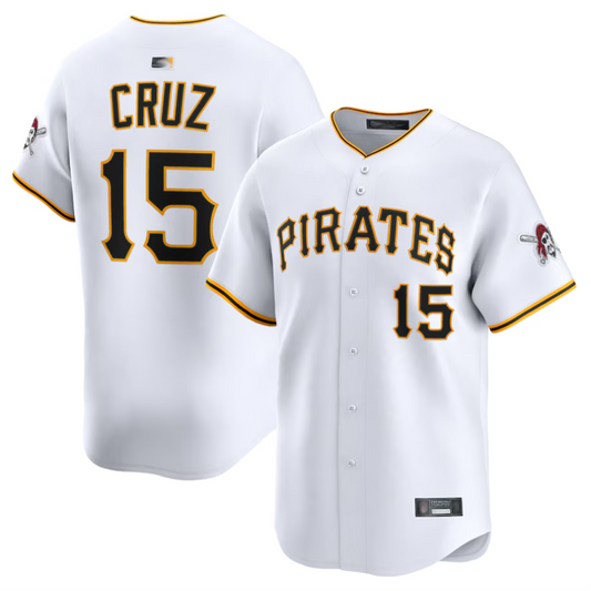 P.Pirates #15 Oneil Cruz Player White Limited Baseball product image 1