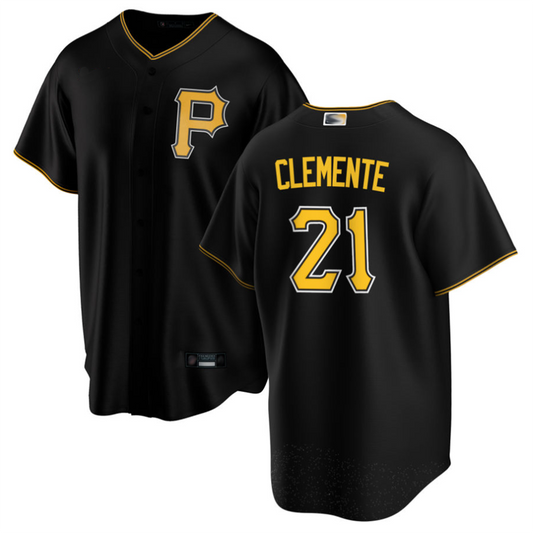 P.Pirates #21 Roberto Clemente Player Black Limited product image 1